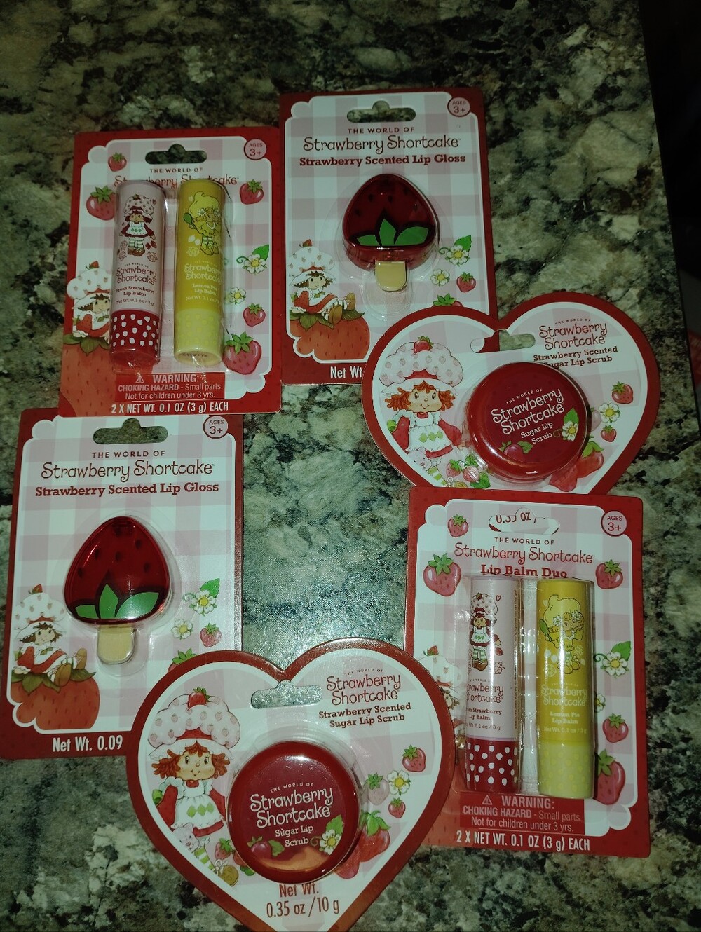 Strawberry Shortcake Moisturizing Lip & Lip Balm Duo – Red